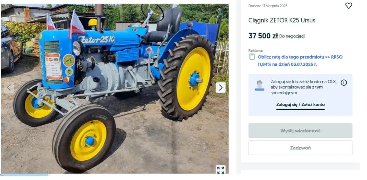 Zetor 25K: Specyfikacje, cechy i zastosowania tego modelu ciągnika