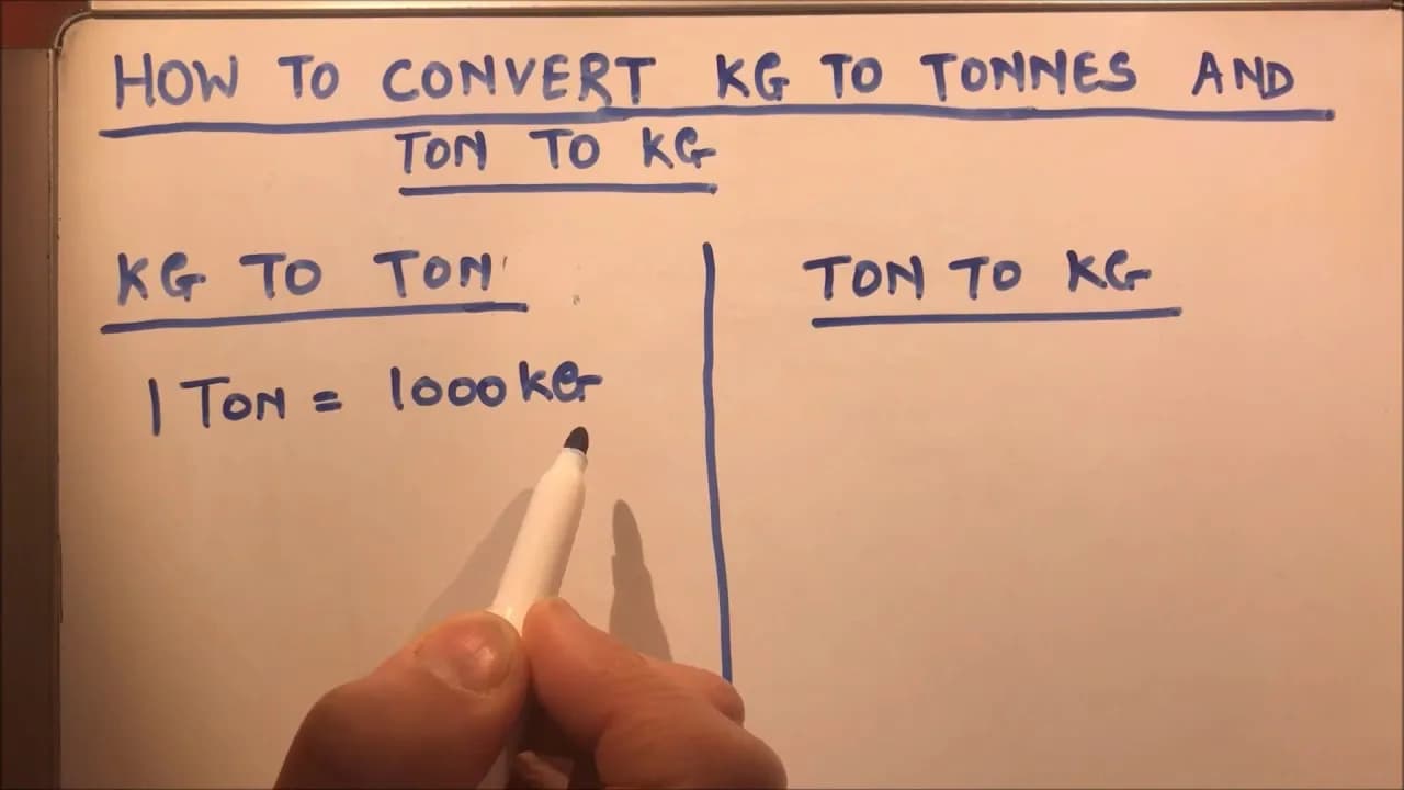Ile kg to tona? Tona ma 1000 kg - dokładne przeliczenie