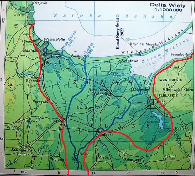 Delta Wisły: Fascynujący obszar u ujścia królowej polskich rzek