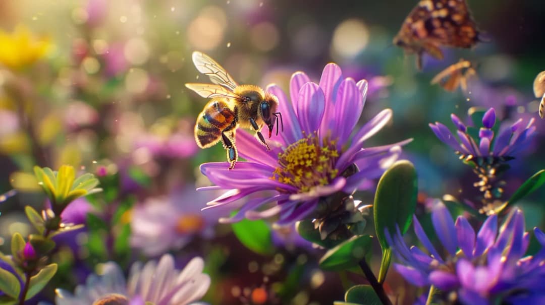 Przyjazne Pszczołom Ogrody: Jak Pomóc Owadom i Cieszyć się Kwiatami